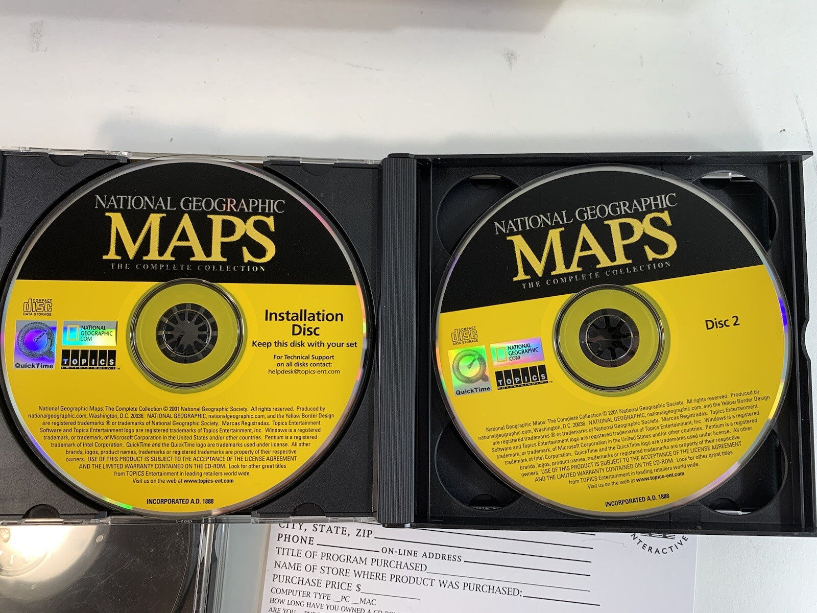 Topics Entertainment National Geographic Maps: The Complete Collection