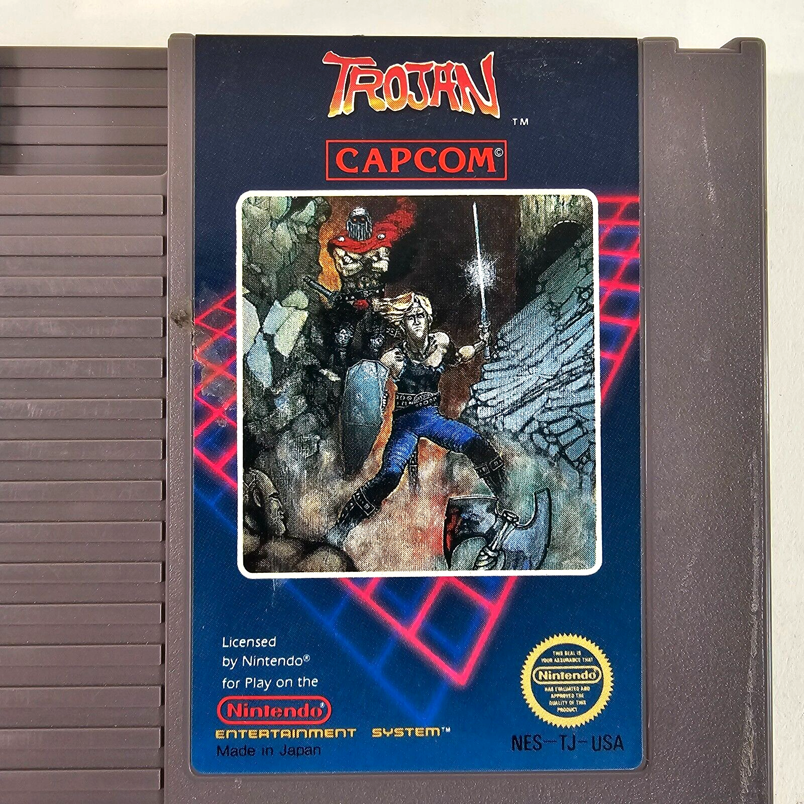Trojan (Nintendo Entertainment System, 1989) Game Cartridge