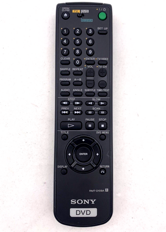 Sony DVD Remote Control RMT-D109A