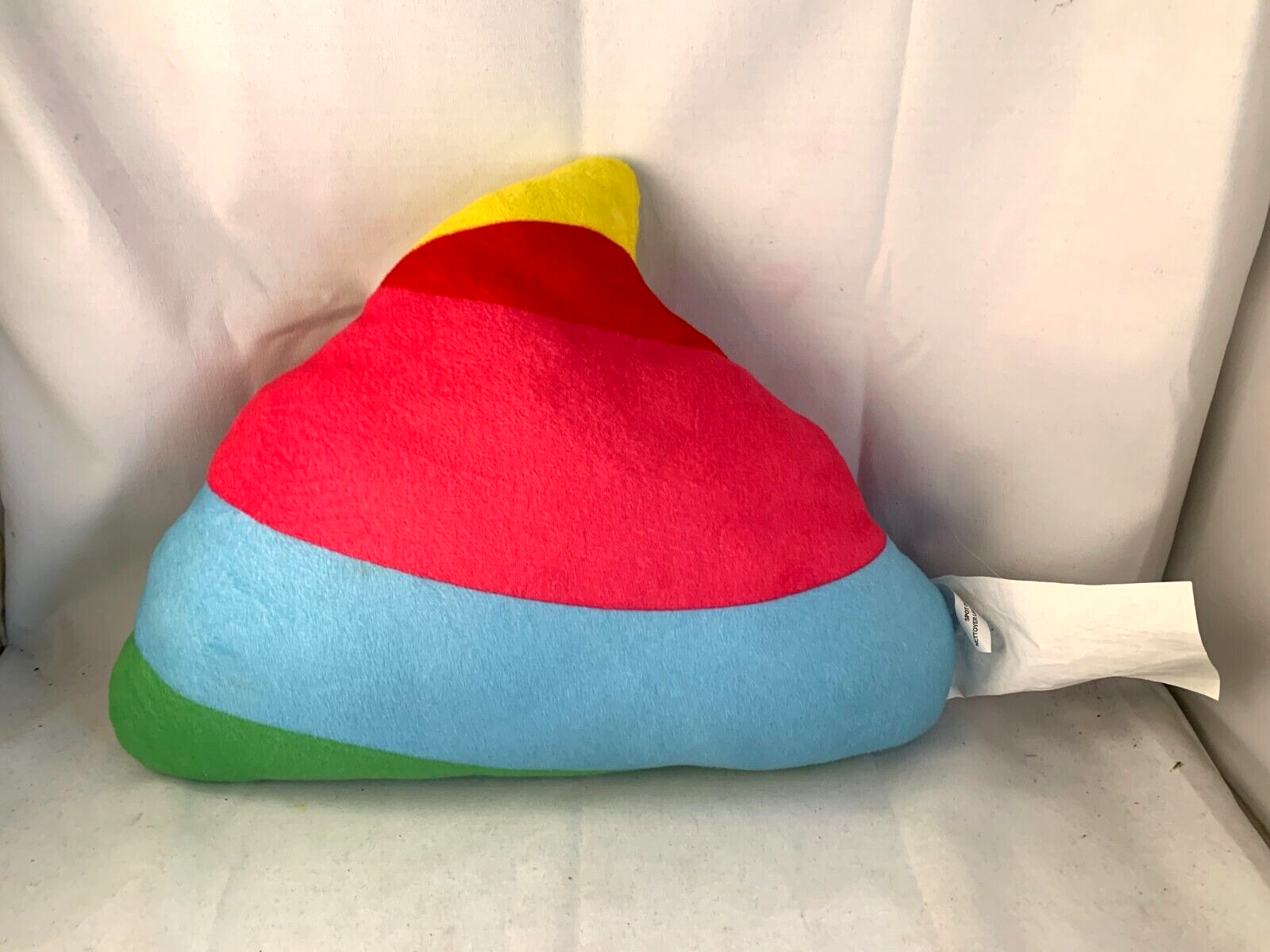Rainbow Poop Emoji Plush Pillow Emoji Expressions with Star Sunglasses
