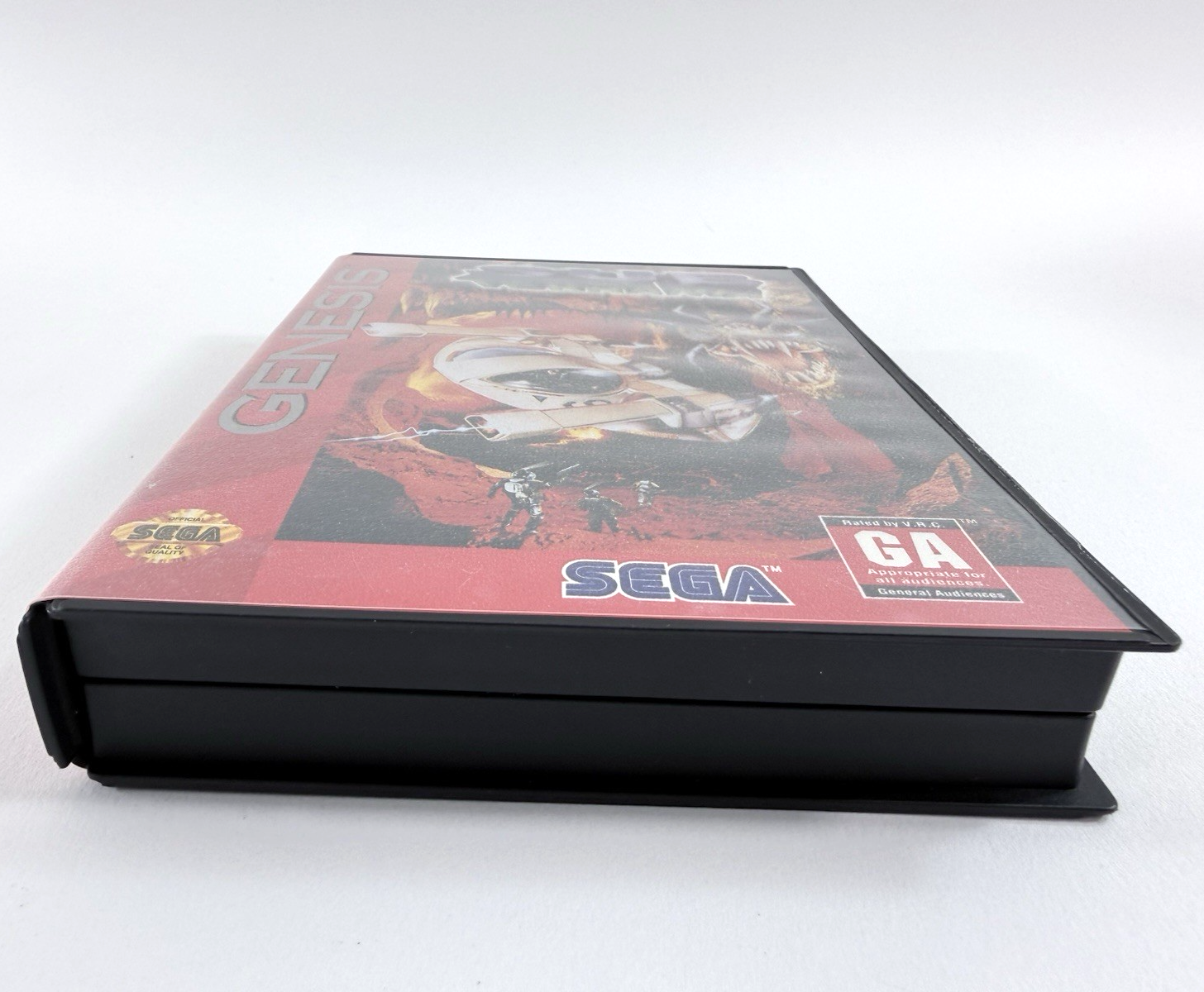 Sub Terrania (Sega Genesis, 1992) Original Case And Manual - No Game