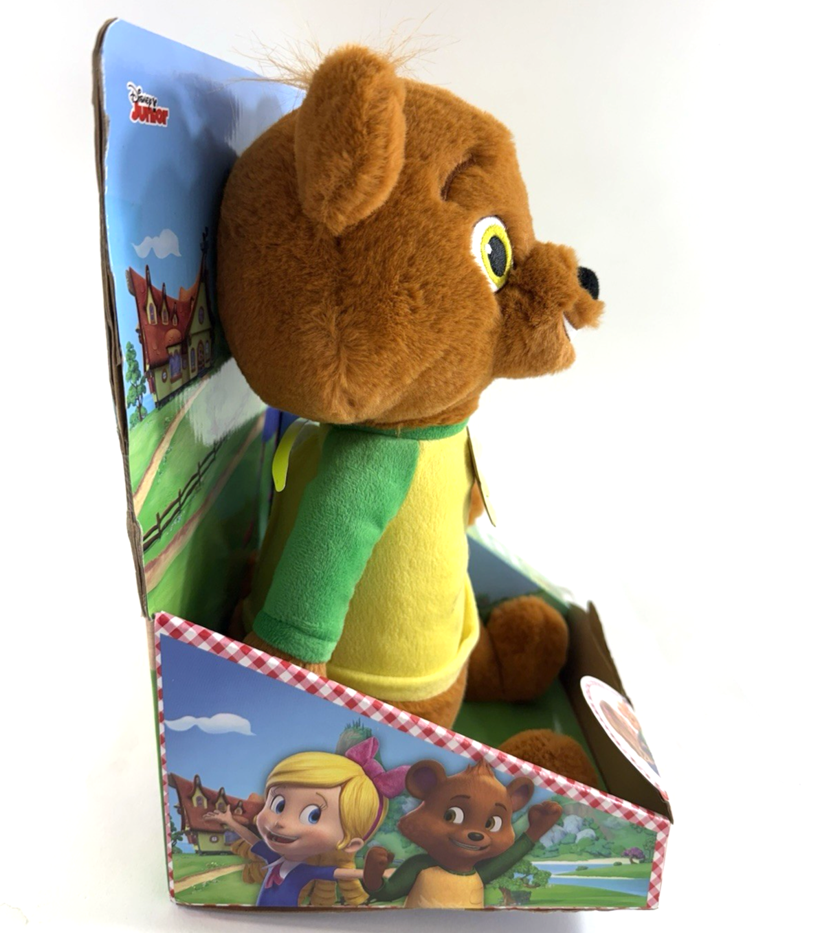 Just Play 2016 Goldie And Bear Bear’s Fairytale Sing Along Plush - New - Tested