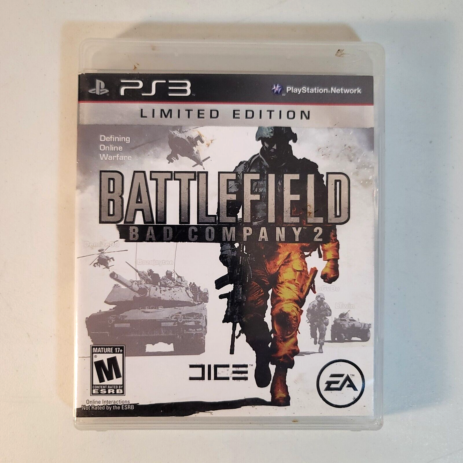 Battlefield: Bad Company 2 -- Limited Edition (Sony PlayStation 3, 2010) CIB