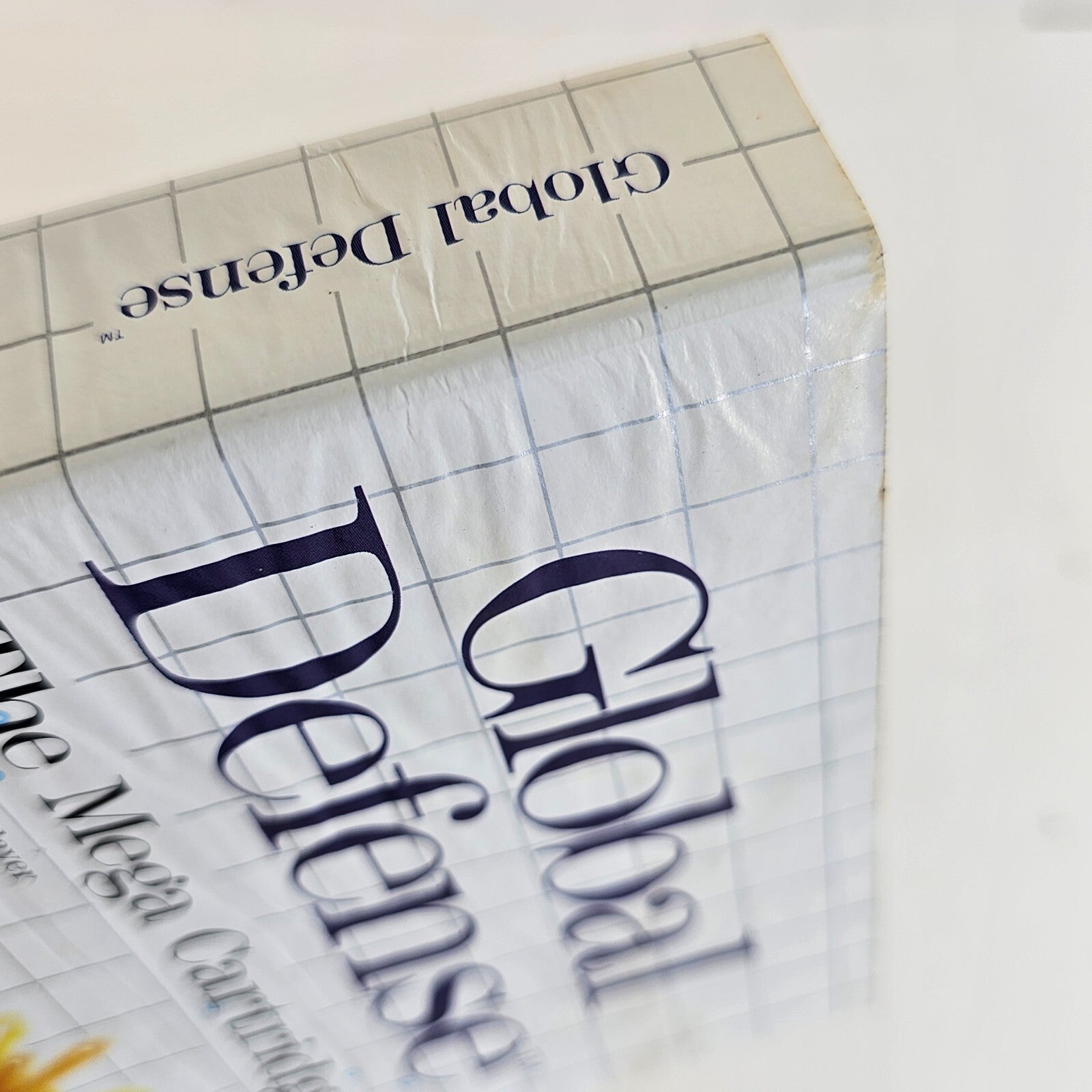 Global Defense (Sega Master System, 1987) Game and Case - Tested - Read