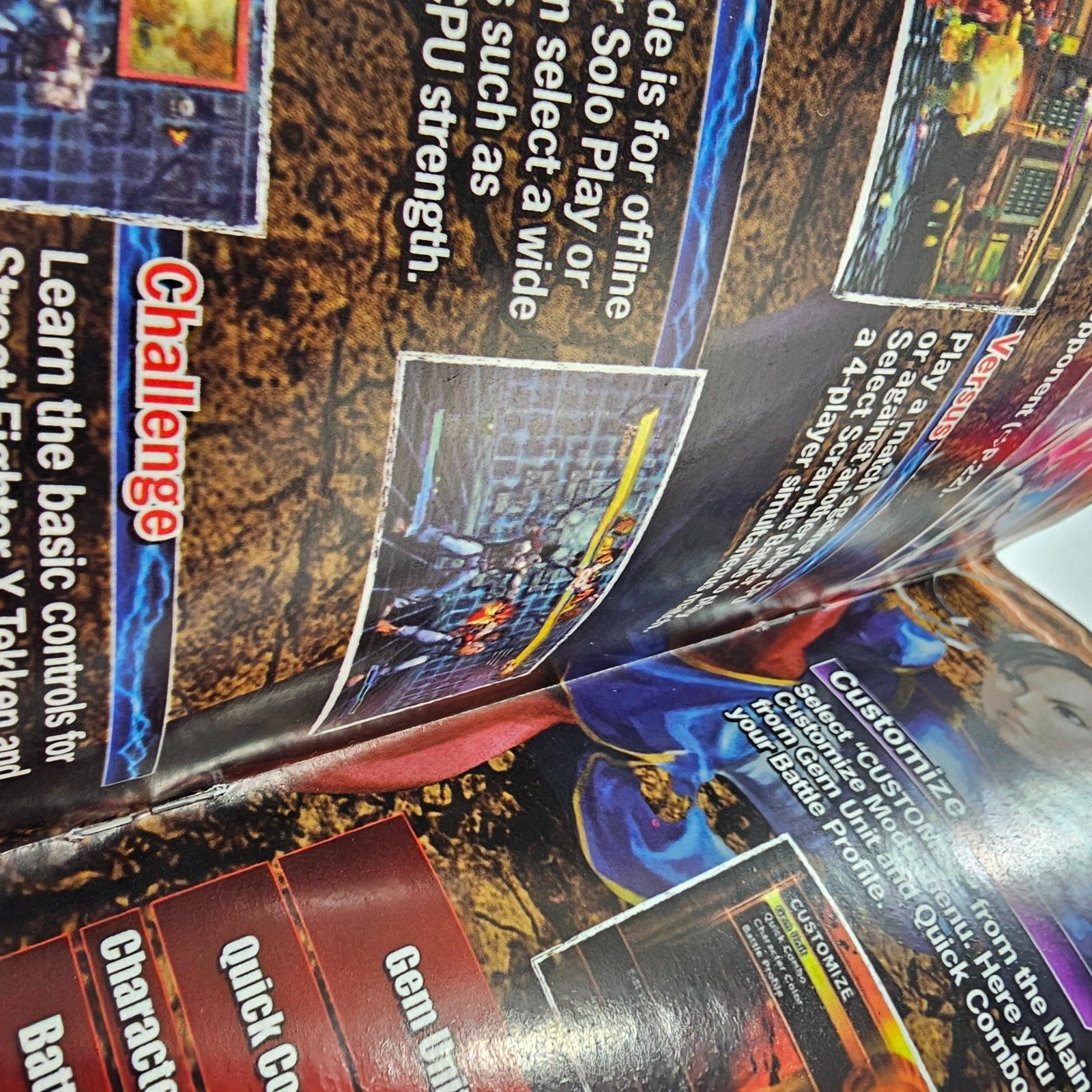 Street Fighter X Tekken (Xbox 360, 2012) Game Case Manual - Tested and Working