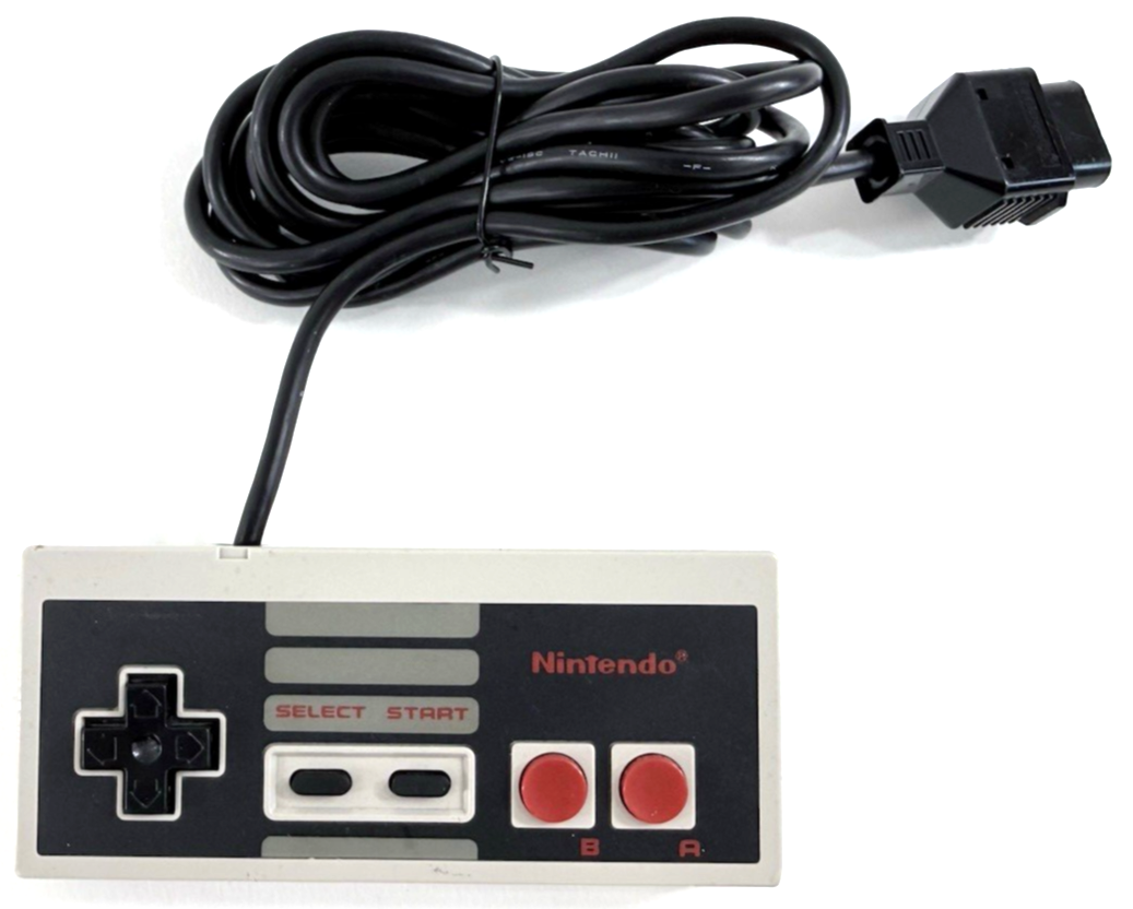 Nintendo Entertainment System Console with Zapper, Controller,  Cables - Tested
