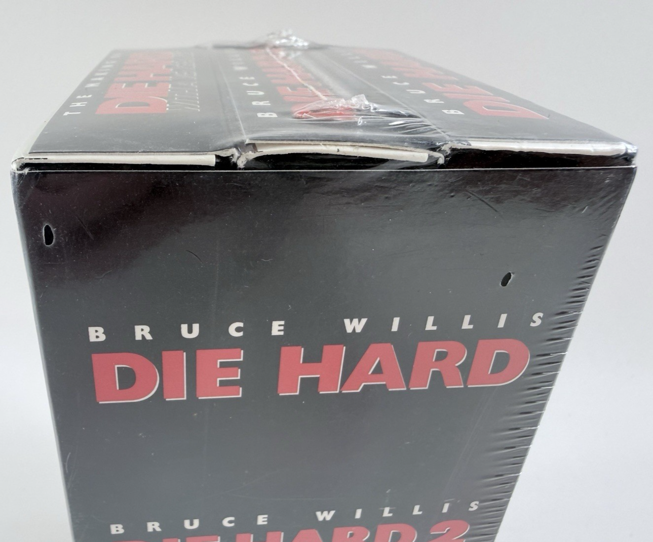 Die Hard VHS Tape Triple Pack (VHS, 1995) New, Factory Sealed - Plastic Wear