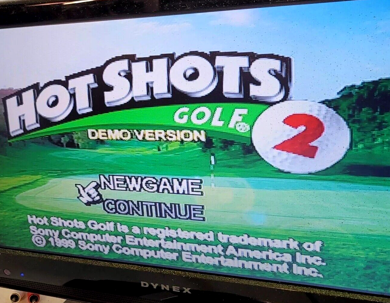 Hot Shots Golf 2 and Speed Punks (Sony PlayStation, 2000) Demo Discs & Sleeve