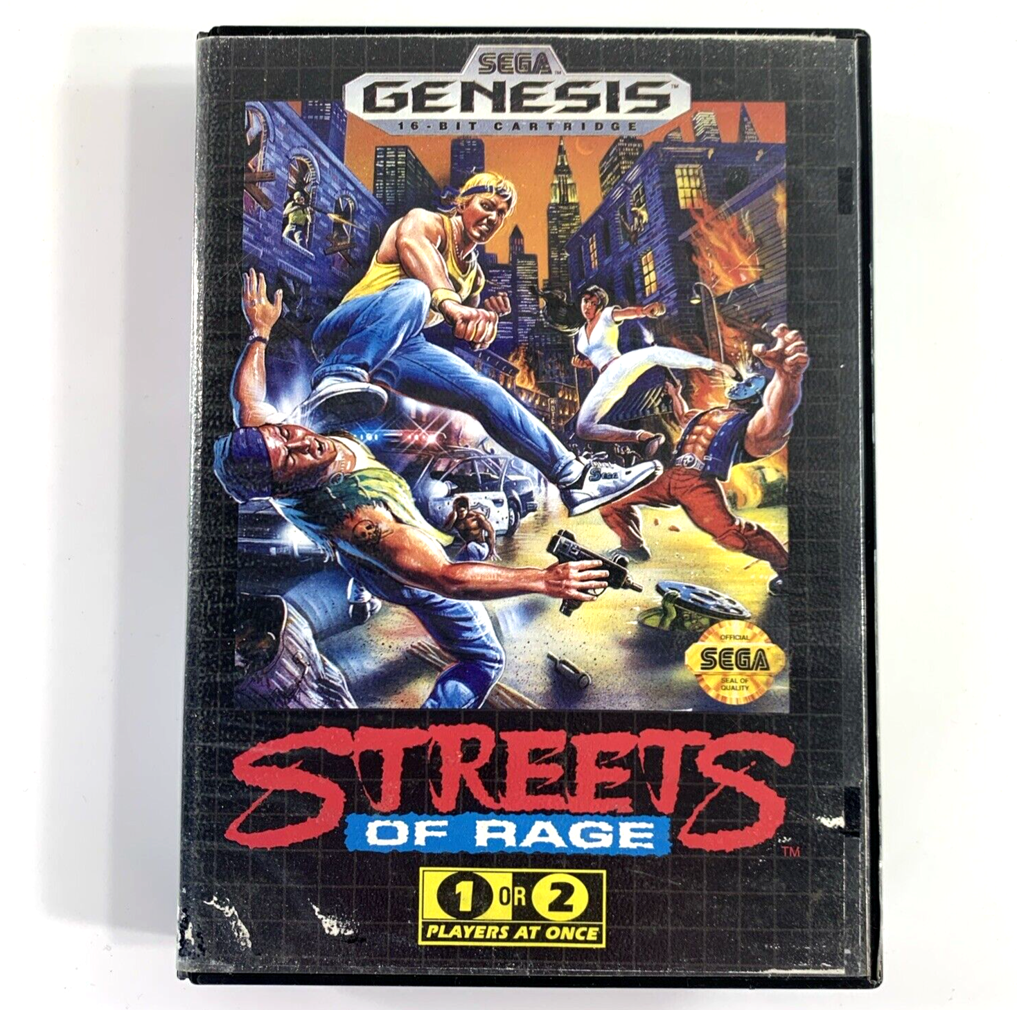 Streets of Rage (Sega Genesis, 1991) Game And Case - Tested and Working