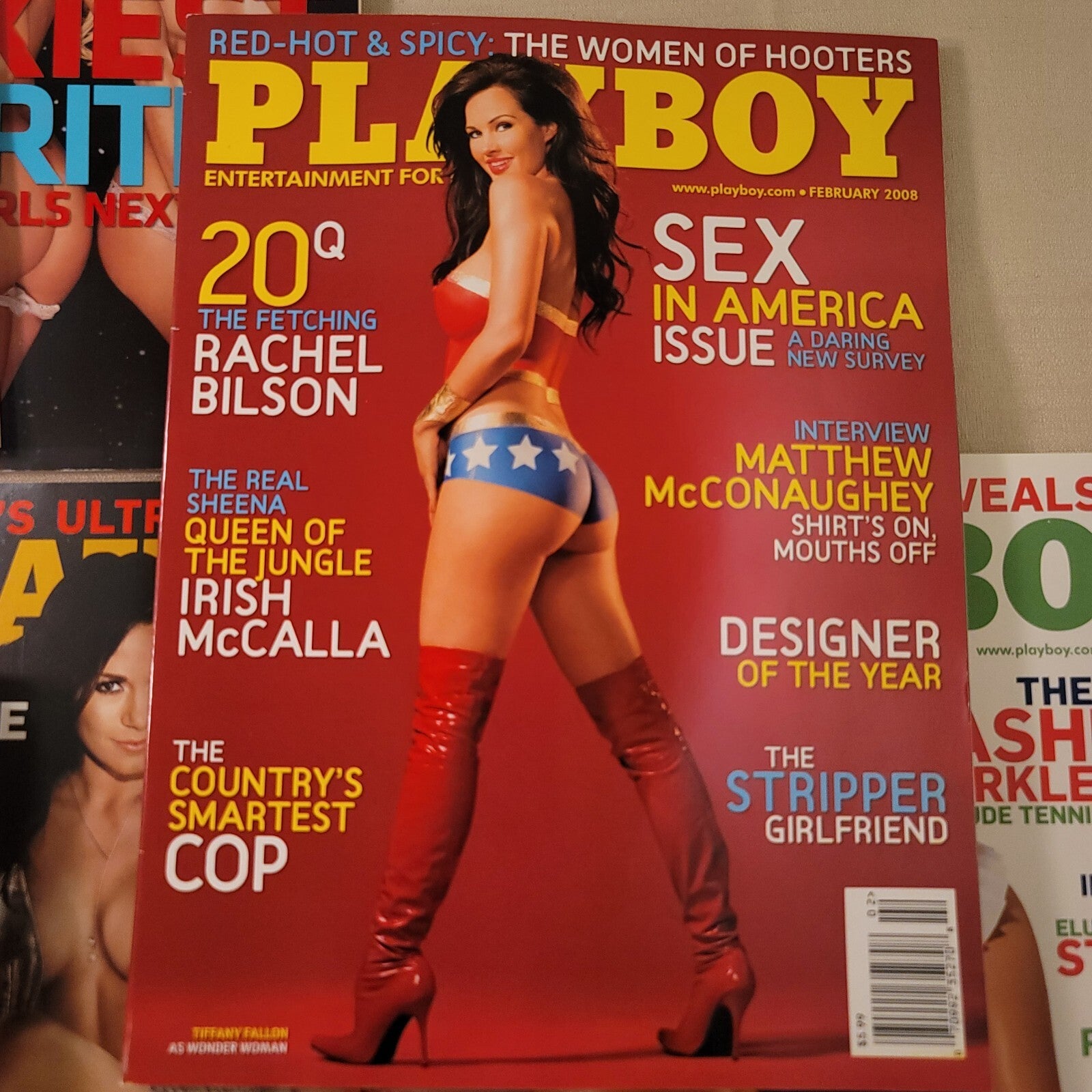 Playboy Magazine 2008 Year Set Centerfolds Jan Feb Mar May Aug Oct Nov Dec