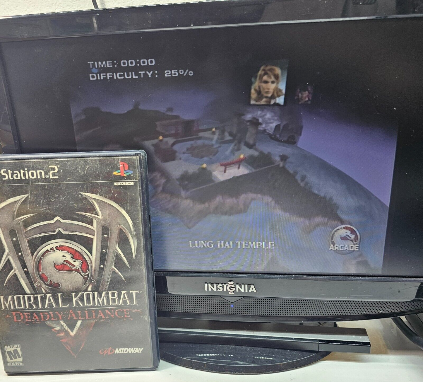 Mortal Kombat: Deadly Alliance (Sony PlayStation 2, 2002) Game and Case - Tested