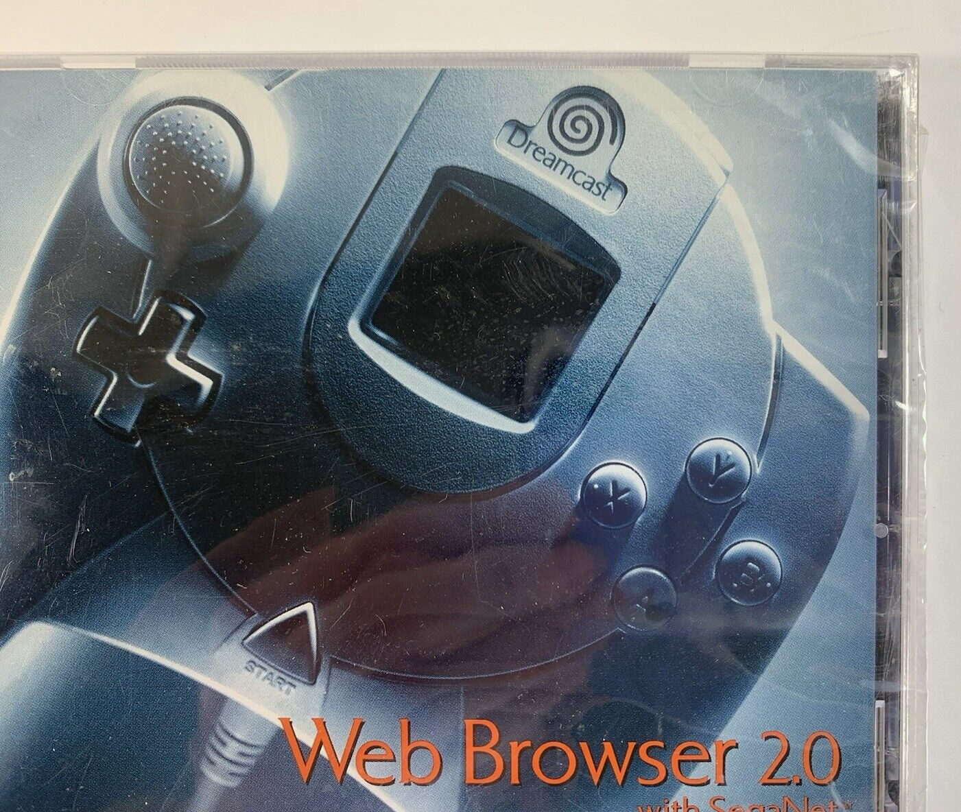 SEGA Dreamcast Web Browser 2.0 (Sega Dreamcast, 2000) -Damaged Plastic, New