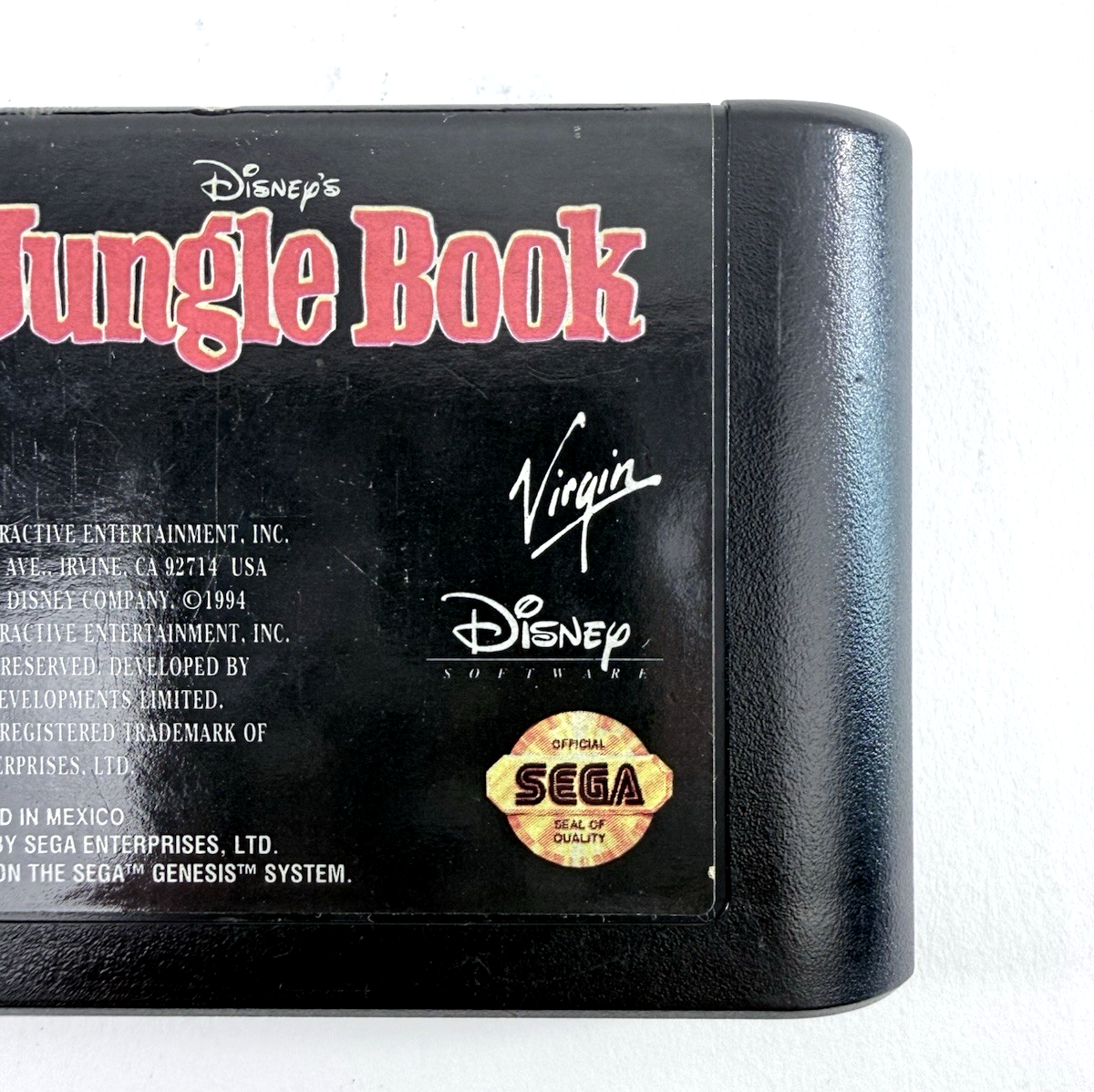 Disney's The Jungle Book (Sega Genesis, 1994) Game and Case - Tested and Working