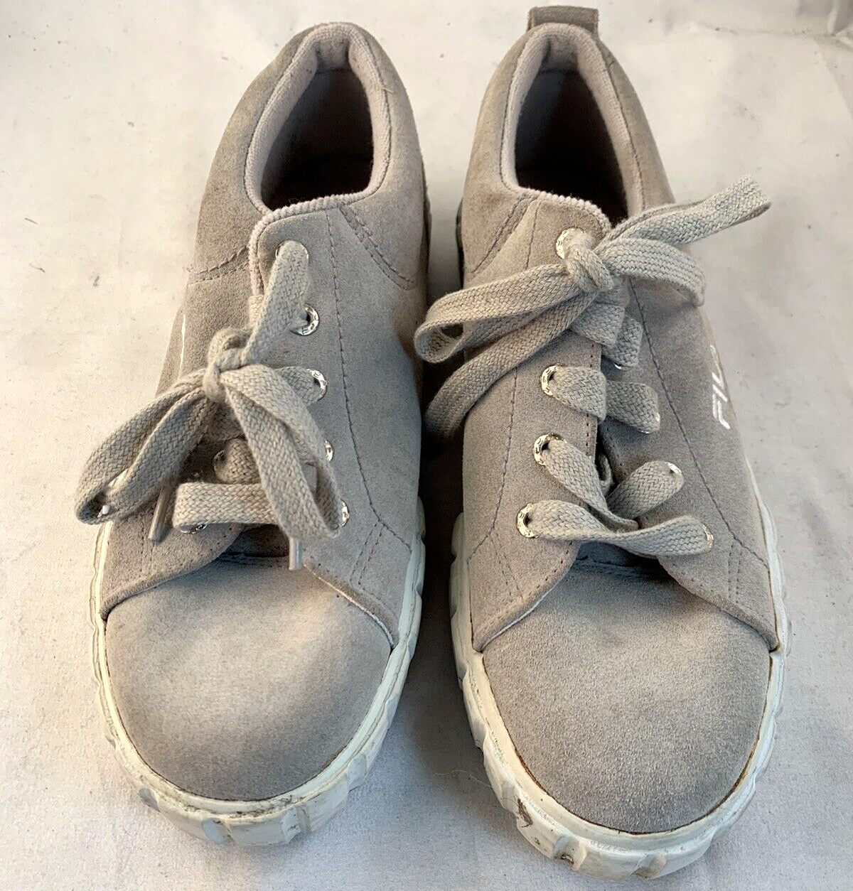 Fila Sandblast Sneakers Hush Violet Platform Size 8.5 Chunky Thick Tread