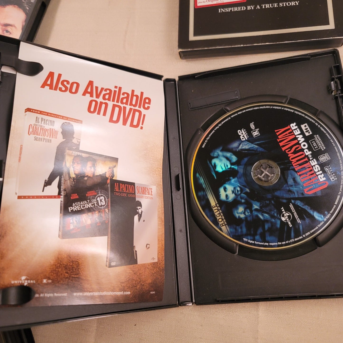 Reservoir Dogs/Carlito's Way/Rise to Power/American Gangster (Mob Movies) +1