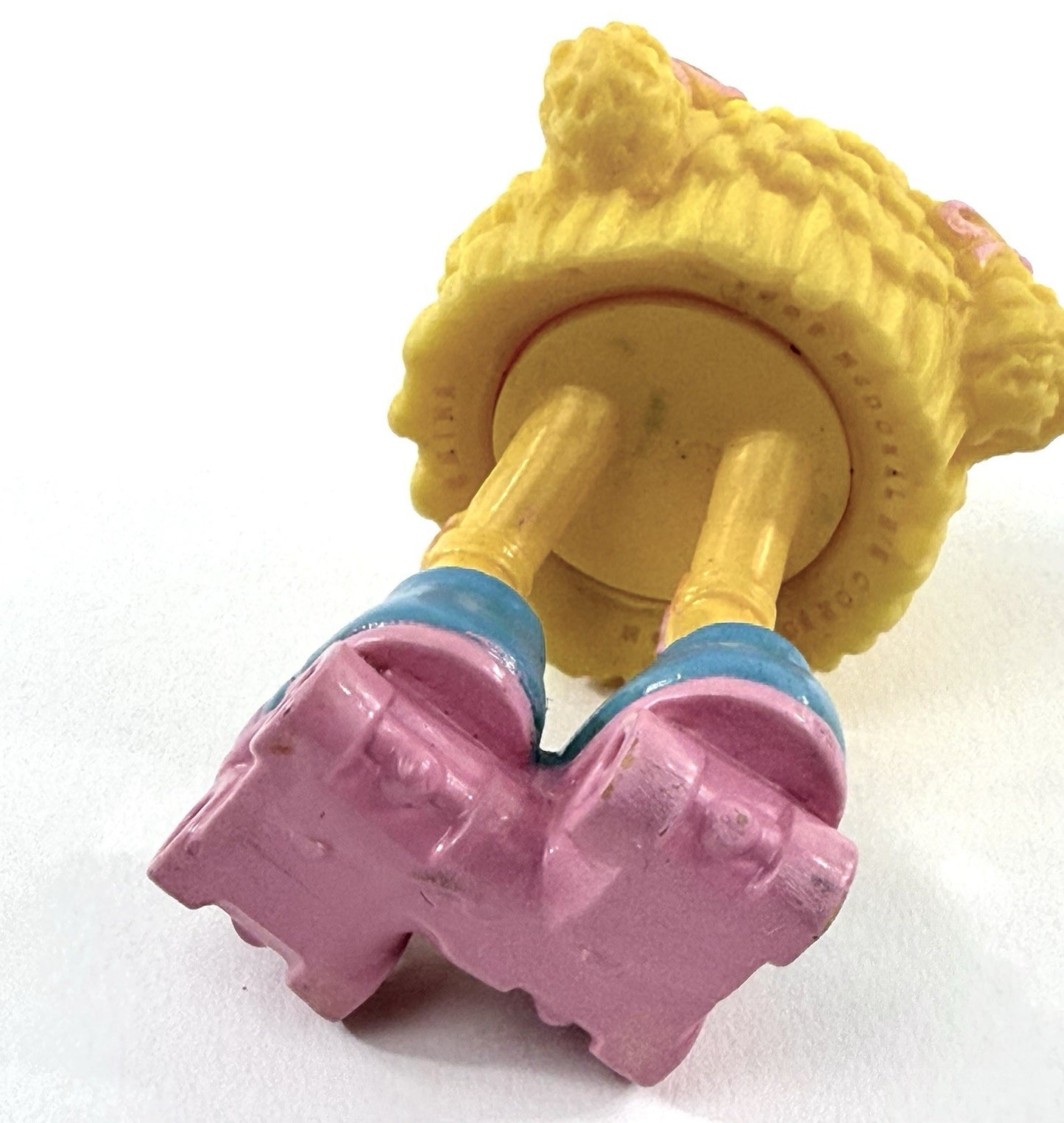 McDonalds 1989 Funny Fry Friends Fry Kids Happy Meal Toys - Red & Yellow