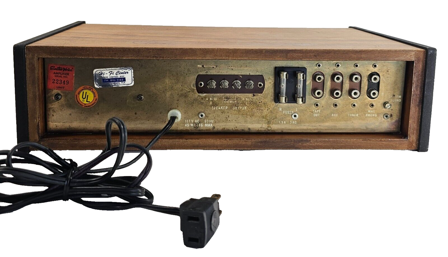 Electro-Voice EV1122 Integrated Amplifier (E-V 1122)  Tested Vintage Audio