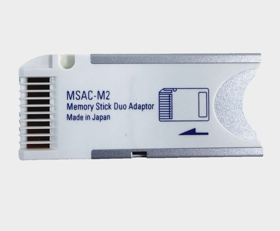 Sony Multi Slot USB Reader/Writer MSAC-USM1 with Memory Card + Adapter - Tested