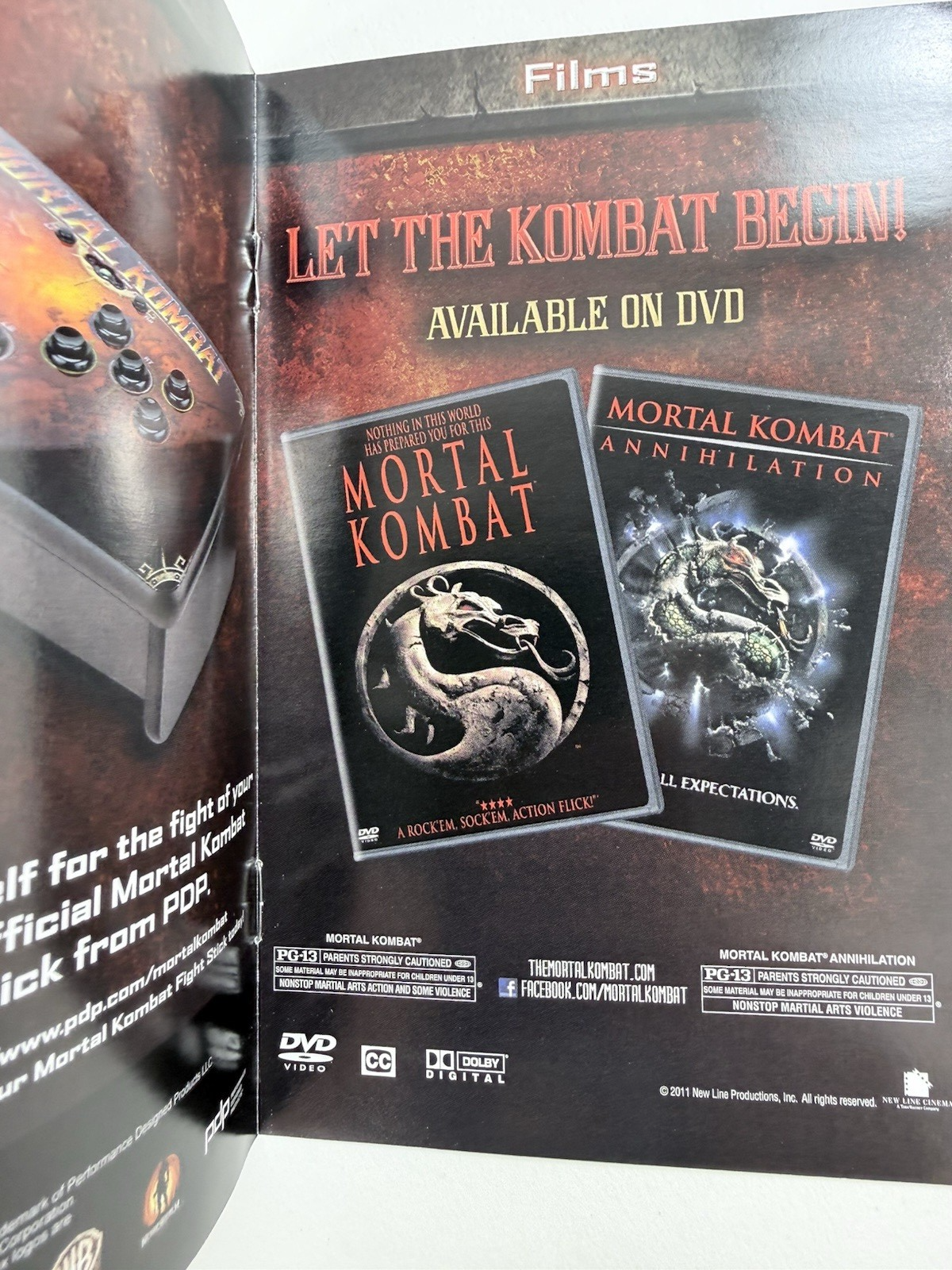 Mortal Kombat (Microsoft Xbox 360, 2010) Game Case Manual Inserts Code - Tested
