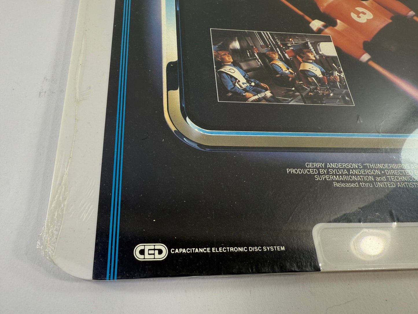 Thunderbirds Are Go (CED Videodisc, 1983) RCA SelectaVision - Factory Sealed