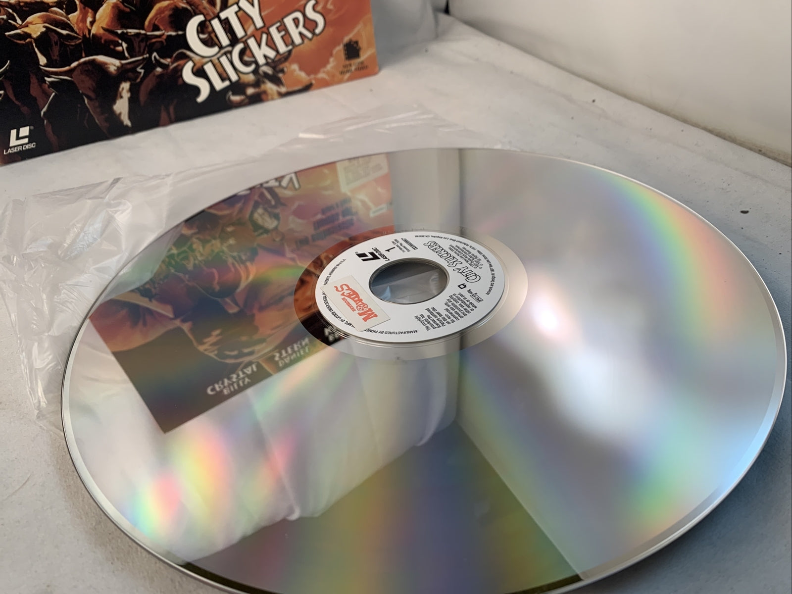 City Slickers Laserdisc (New Line Cinema, 1991) Billy Crystal - Tested