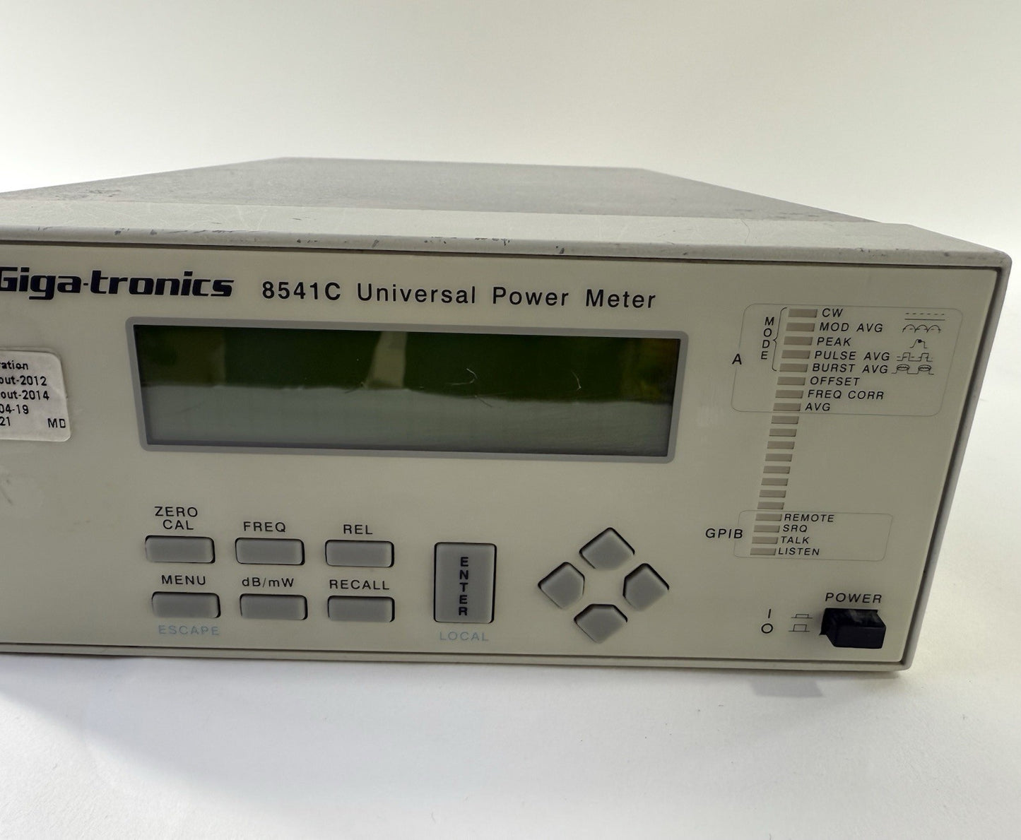 Gigatronics 8541C Universal Power Meter - Option 03 - Tested and Working