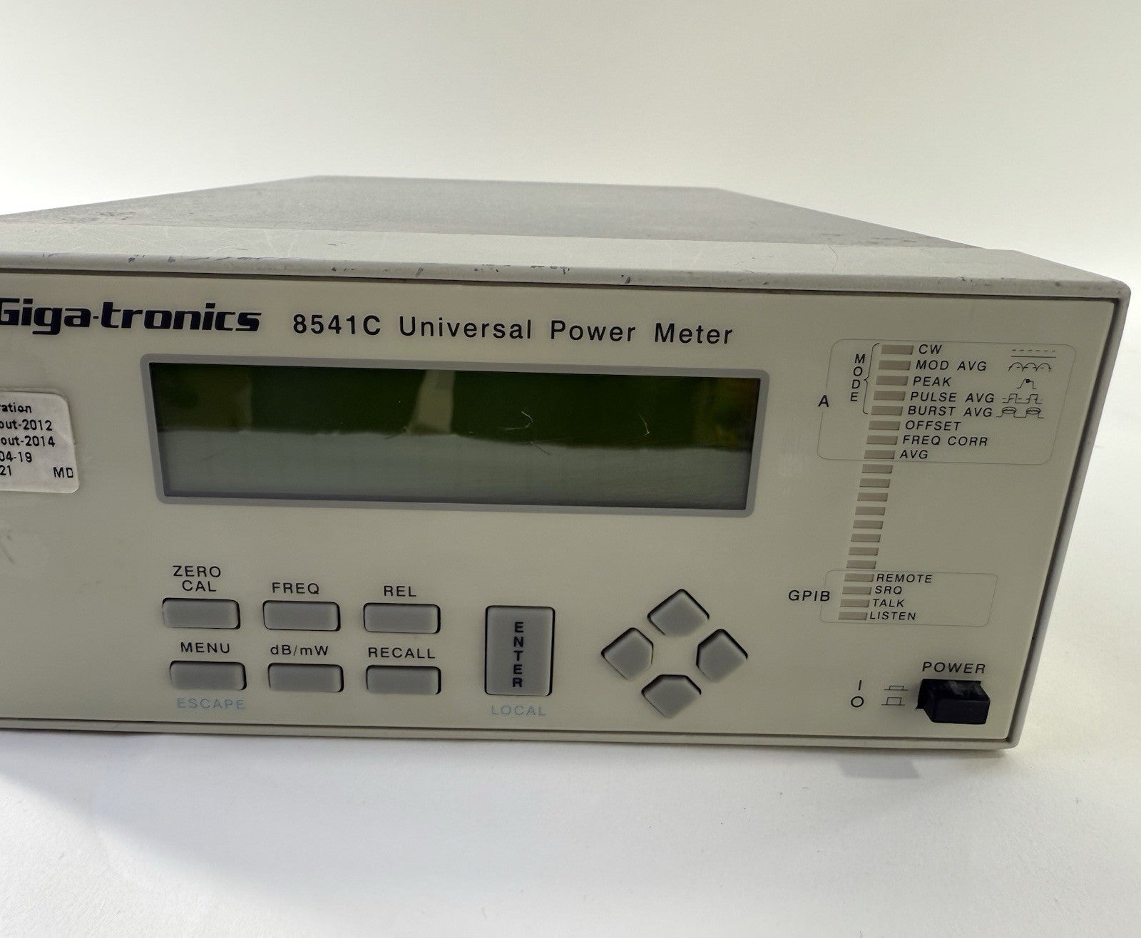 Gigatronics 8541C Universal Power Meter - Option 03 - Tested and Working