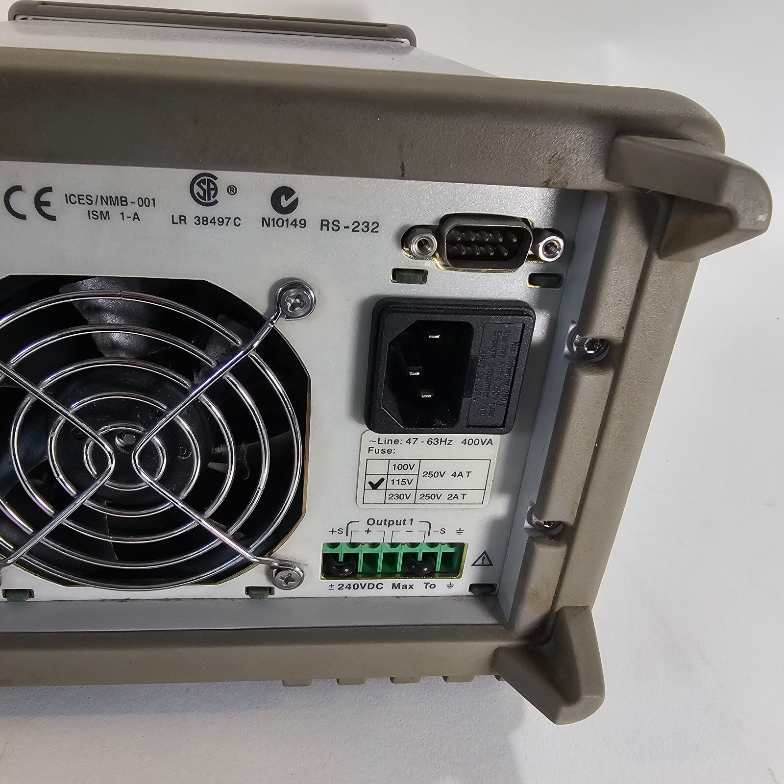 Agilent E3648A Dual Output DC Power Supply 0-8V,5A/0-20V,2.5A - Tested - 2064