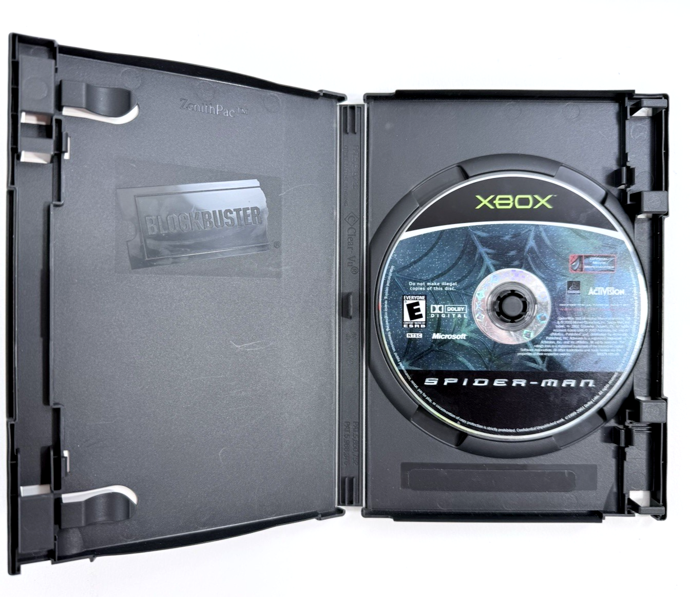 Spider-Man: The Movie (Microsoft Xbox, 2003) Game and Case - Tested and Working