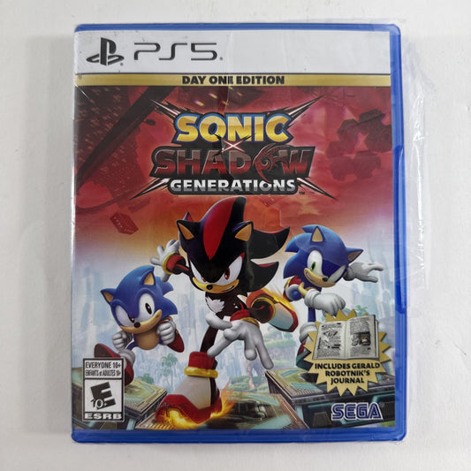 Sonic X Shadow Generations (Sony PlayStation 5, 2025) New - Damaged Plastic