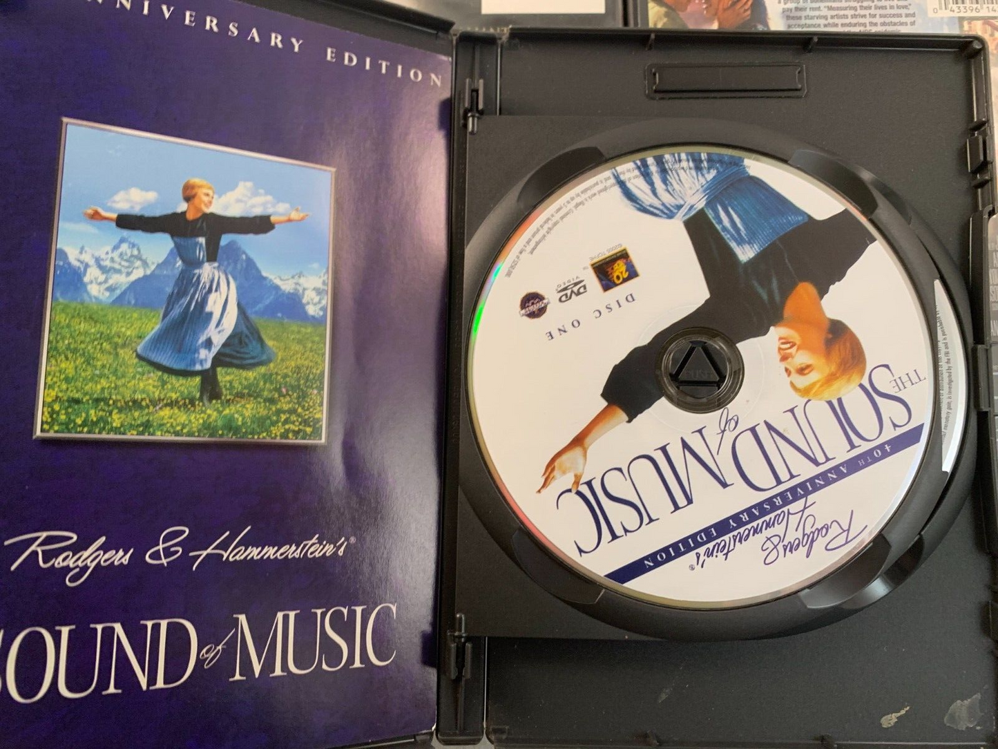 The Sound of Music (DVD lot) Pitch Perfect/Rent/Walk the Line