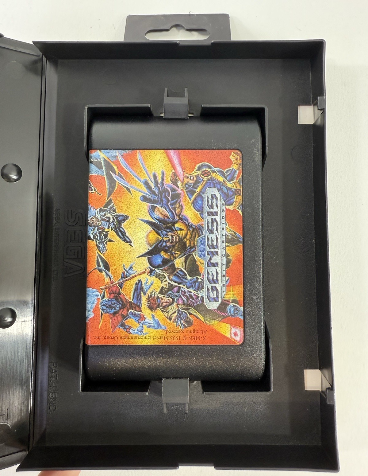 X-Men (Sega Genesis, 1993) Game and Case - Tested And Working
