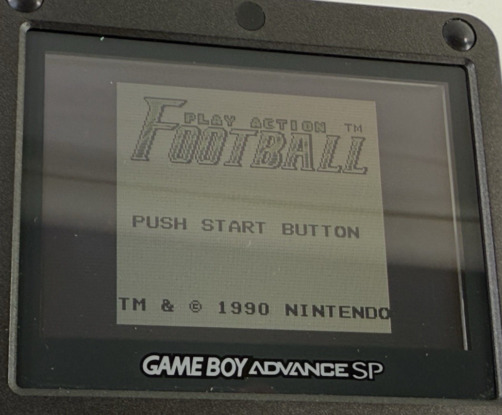 Play Action Football (Nintendo Gameboy, 1990) Game Cartridge - Tested & Working