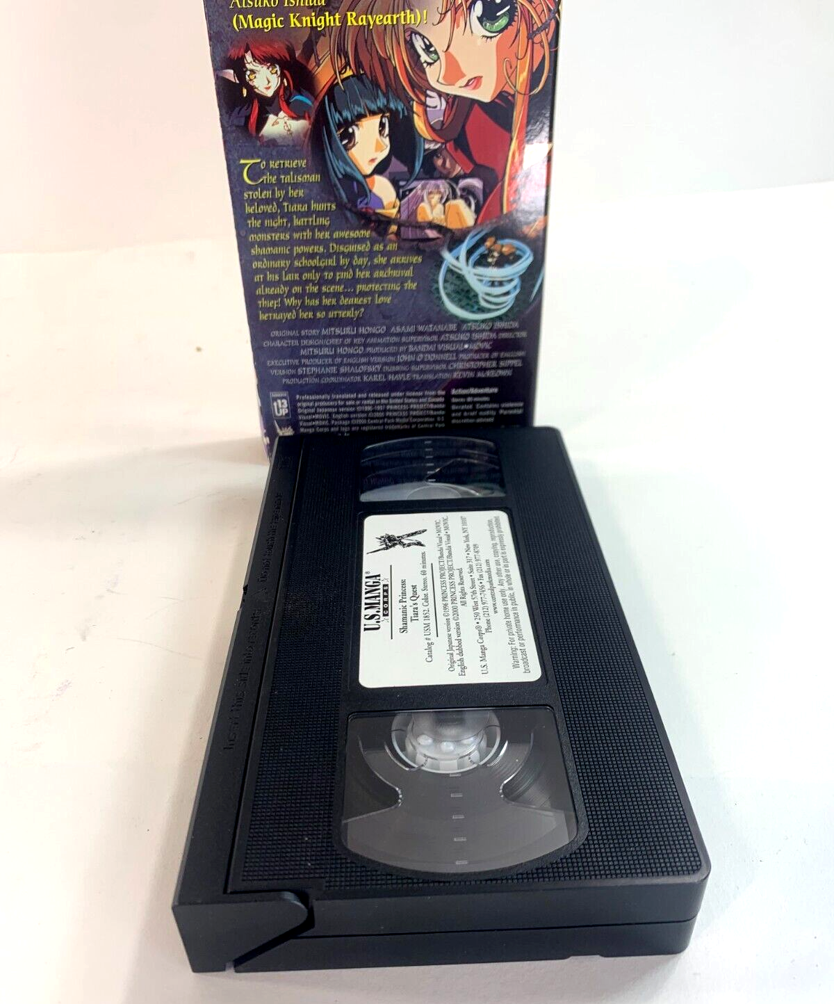 Shamanic Princess Vol. 1 - Tiaras Quest (VHS, 2000, Dubbed) - Tested