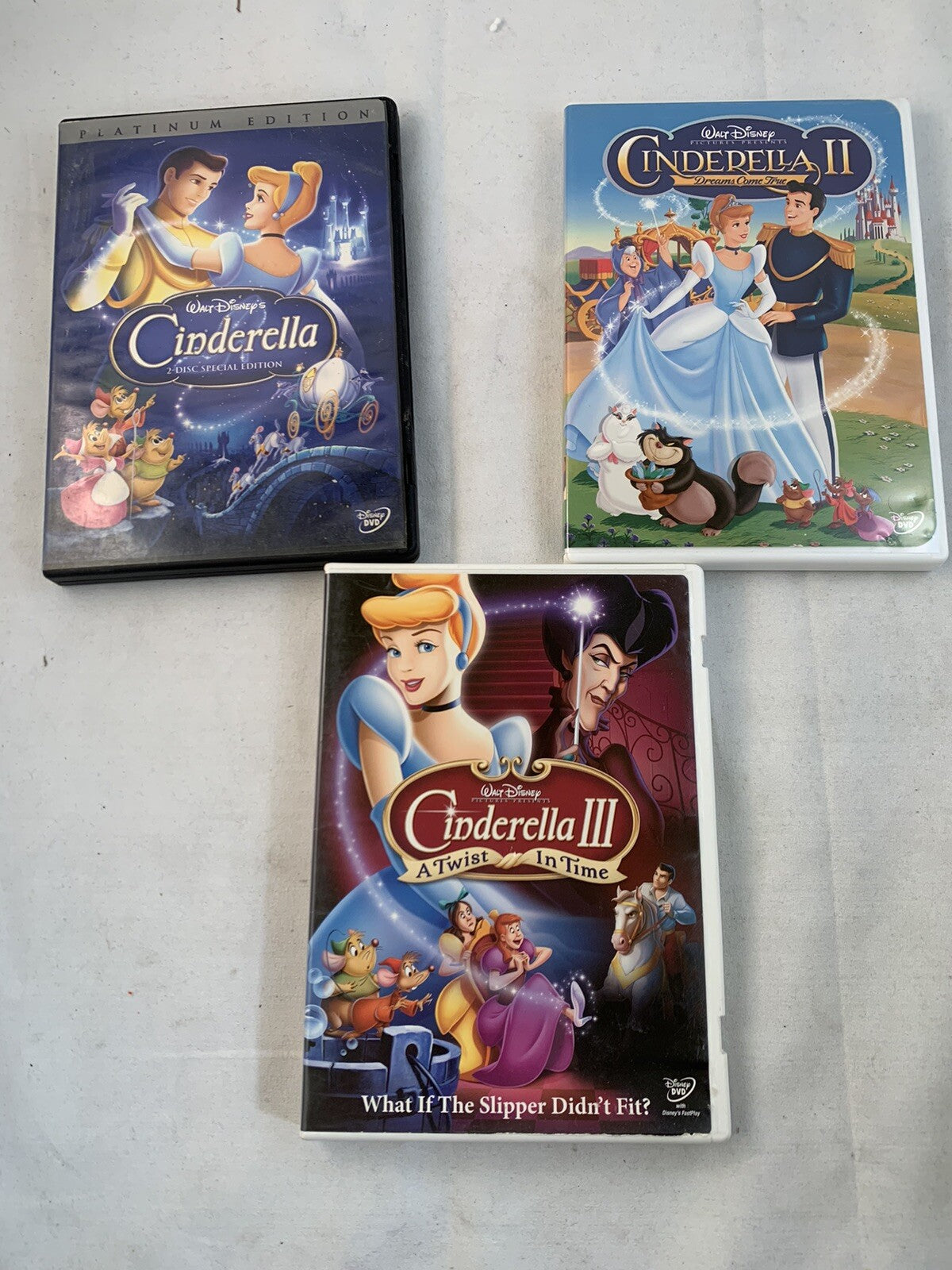 Cinderella (DVD bundle) Cinderella II/Cinderella III