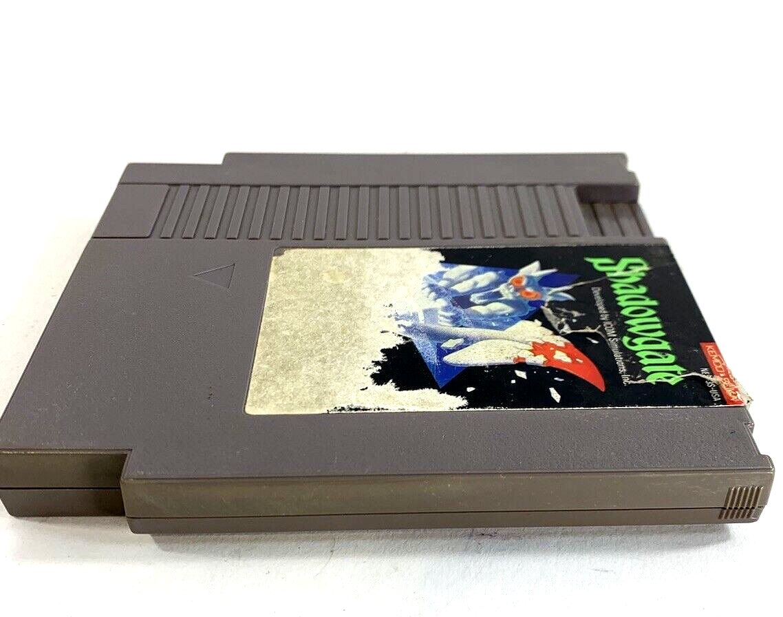 Shadowgate (Nintendo Entertainment System, 1989) Game Cartridge - Tested