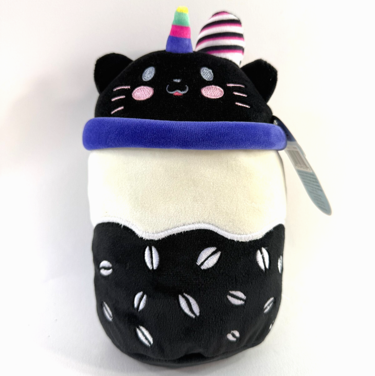Puchi Gumi 7" Series 1 Midnight Magic Emo Boba Kitty Plush with Tags