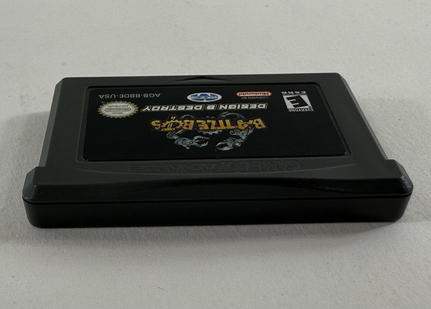 BattleBots: Design & Destroy (Nintendo GameBoy Advance, 2003) Game Cartridge
