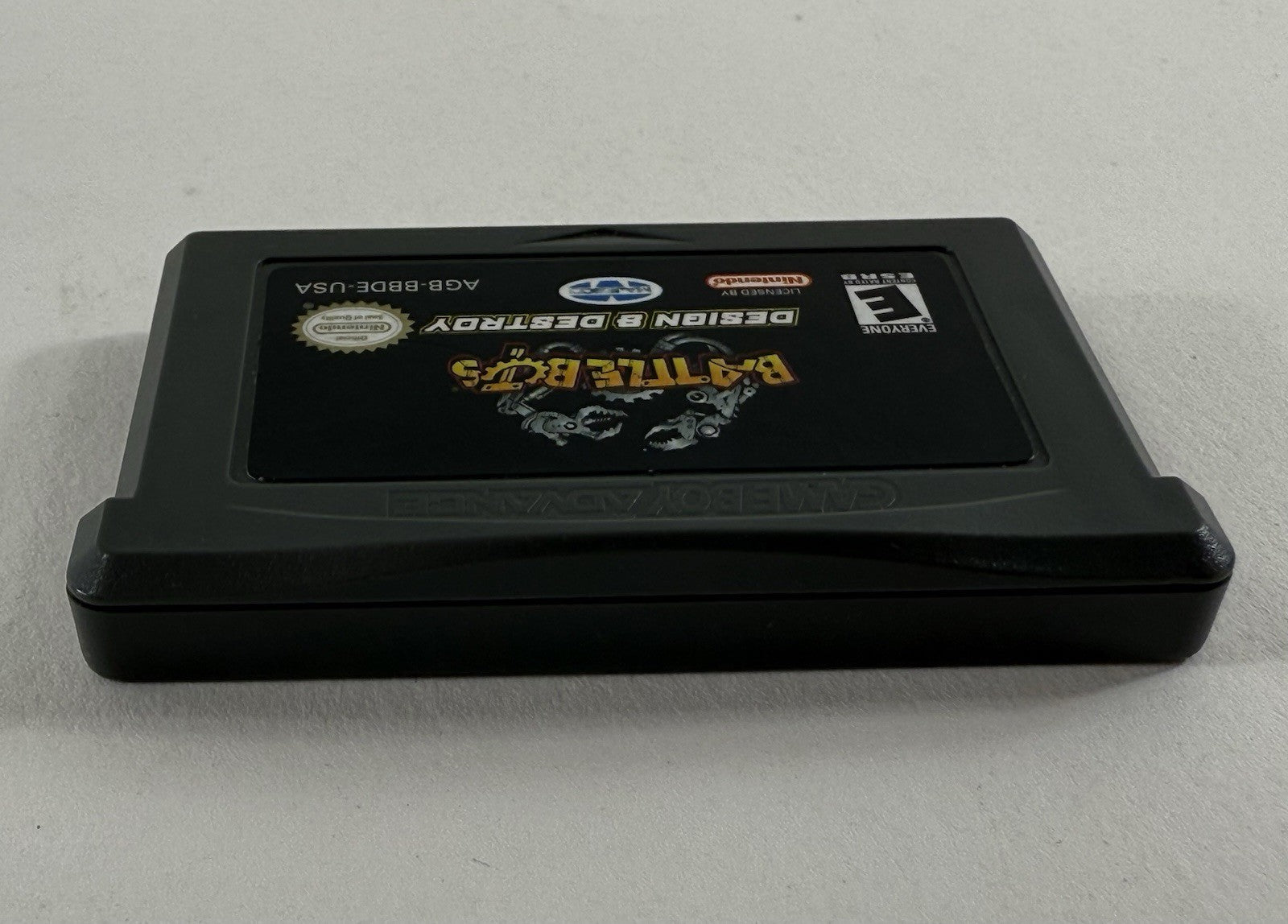 BattleBots: Design & Destroy (Nintendo GameBoy Advance, 2003) Game Cartridge