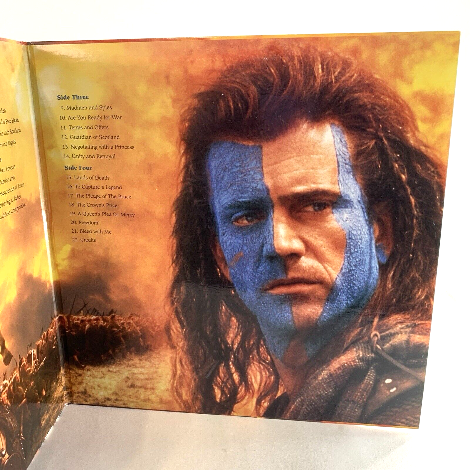 Braveheart (Widescreen Laserdisc CLV, 1995) Tested and Working