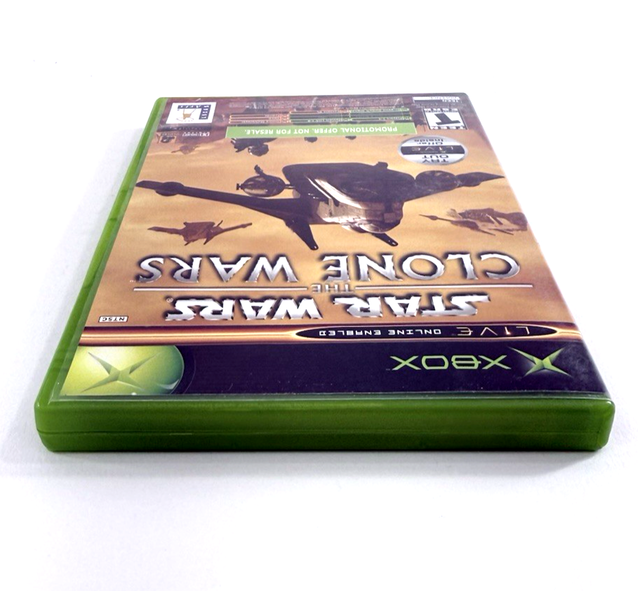 Star Wars: The Clone Wars/Tetris Worlds (Xbox, 2003) Game Case Manuals Insert