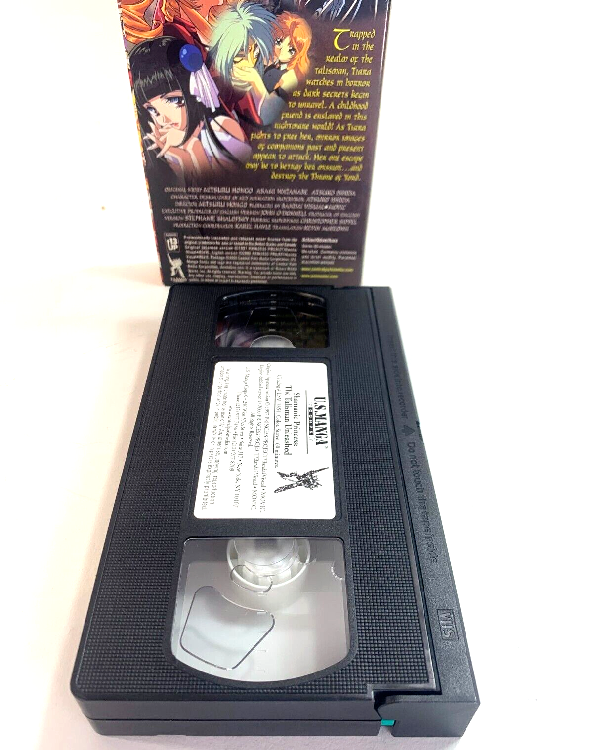 Shamanic Princess Vol. 2 - The Talisman Unleashed (VHS, 2000, Dubbed) - Tested