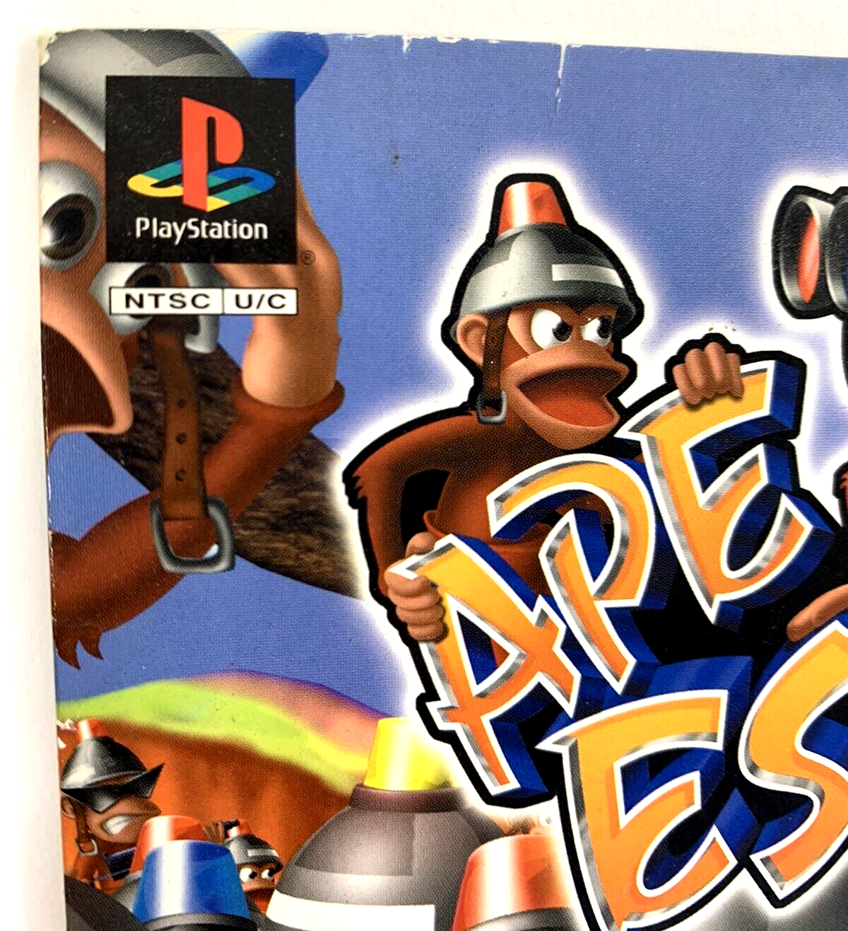 Ape Escape (PlayStation 1, 1999) Underground Magazine Demo Disc & Sleeve - Works