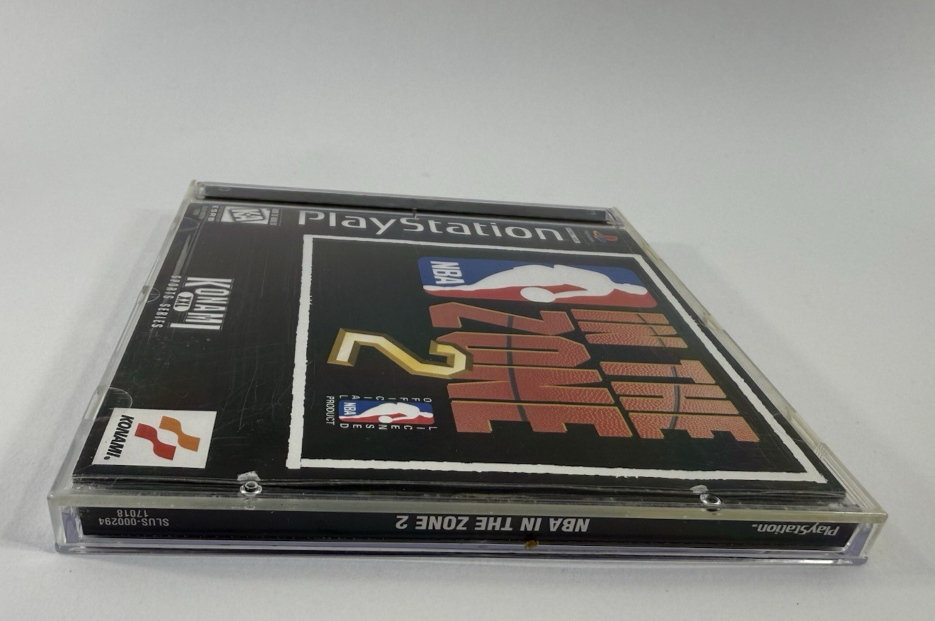 NBA: In the Zone 2 (Sony PlayStation 1, 1996) Game Case Manual Registration Card