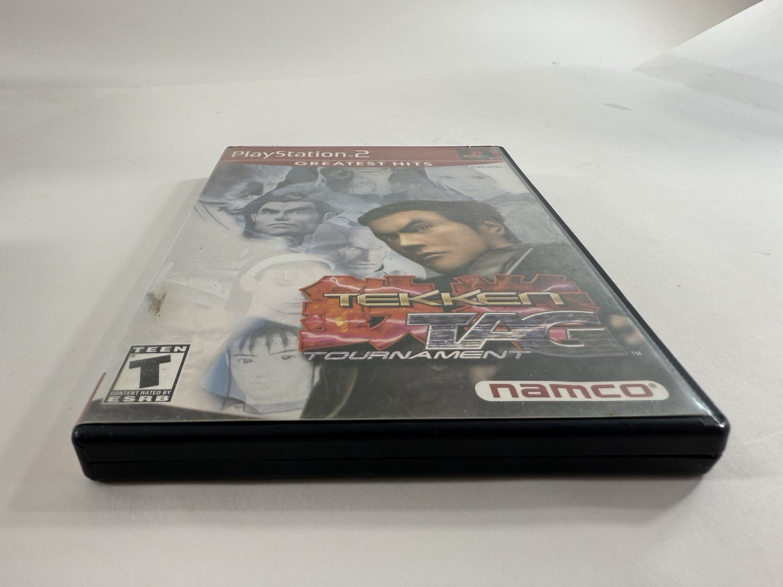 Tekken Tag Tournament Greatest Hits (Sony PlayStation 2, 2002) Game and Case