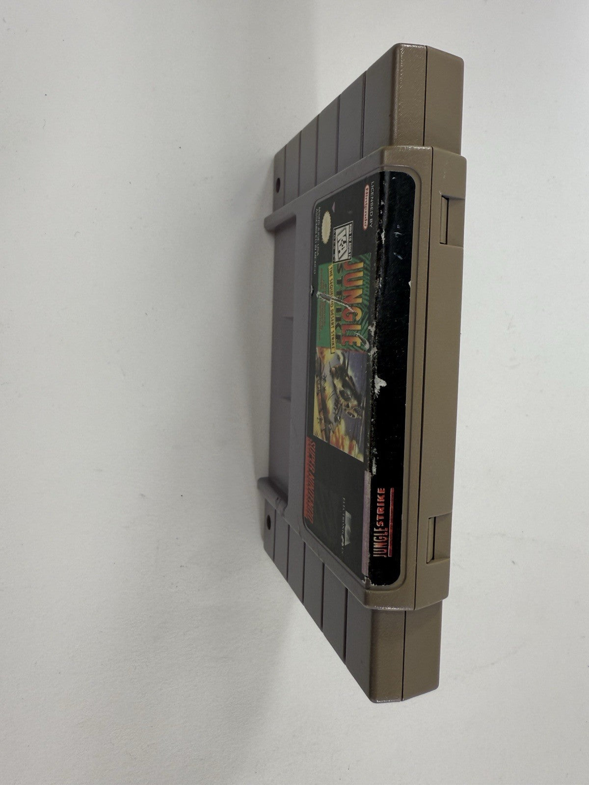 Jungle Strike: The Sequel To Desert Strike (Super Nintendo, 1995) Game Cartridge