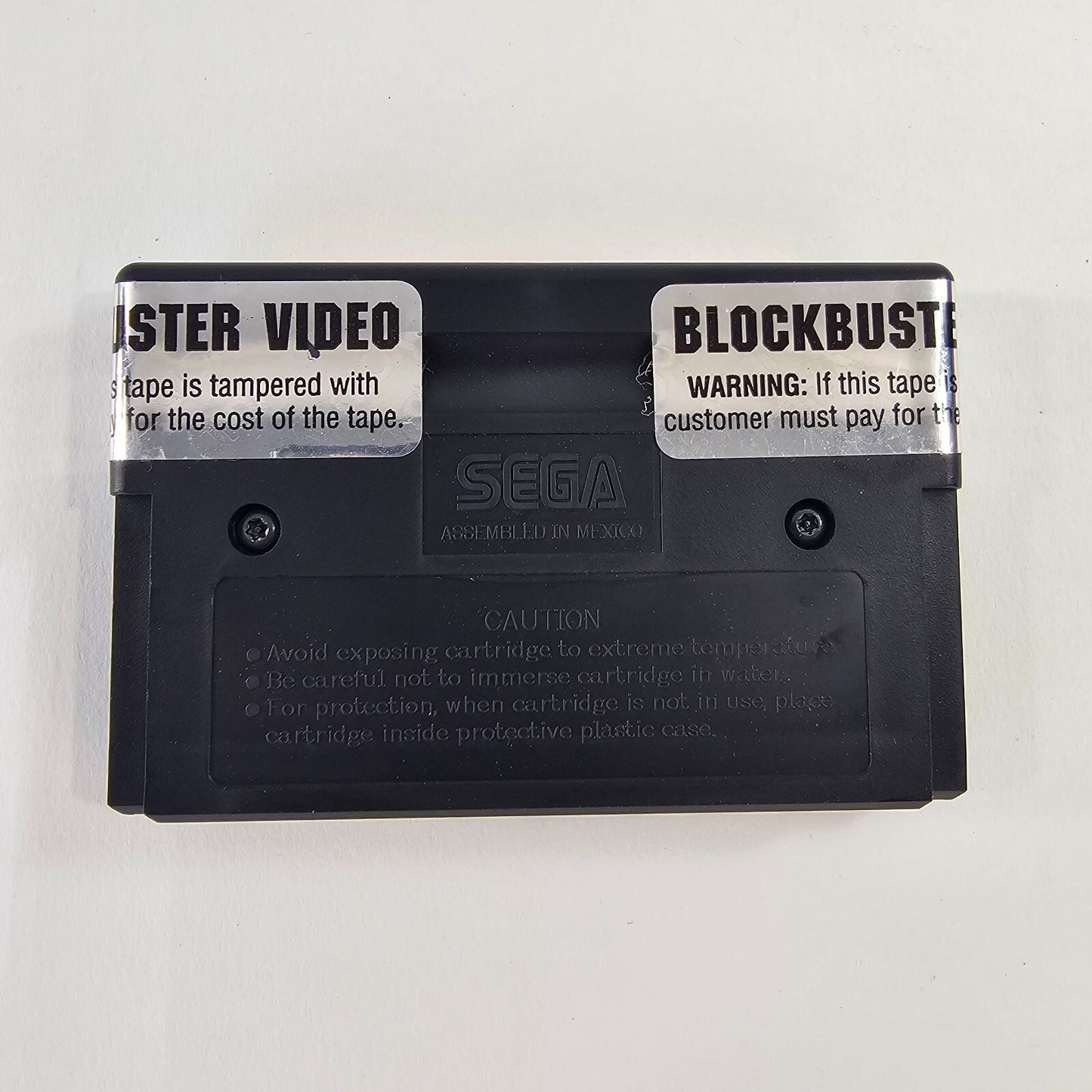 Disney's Aladdin (Sega Genesis, 1993) Game Box Registration Card - Tested