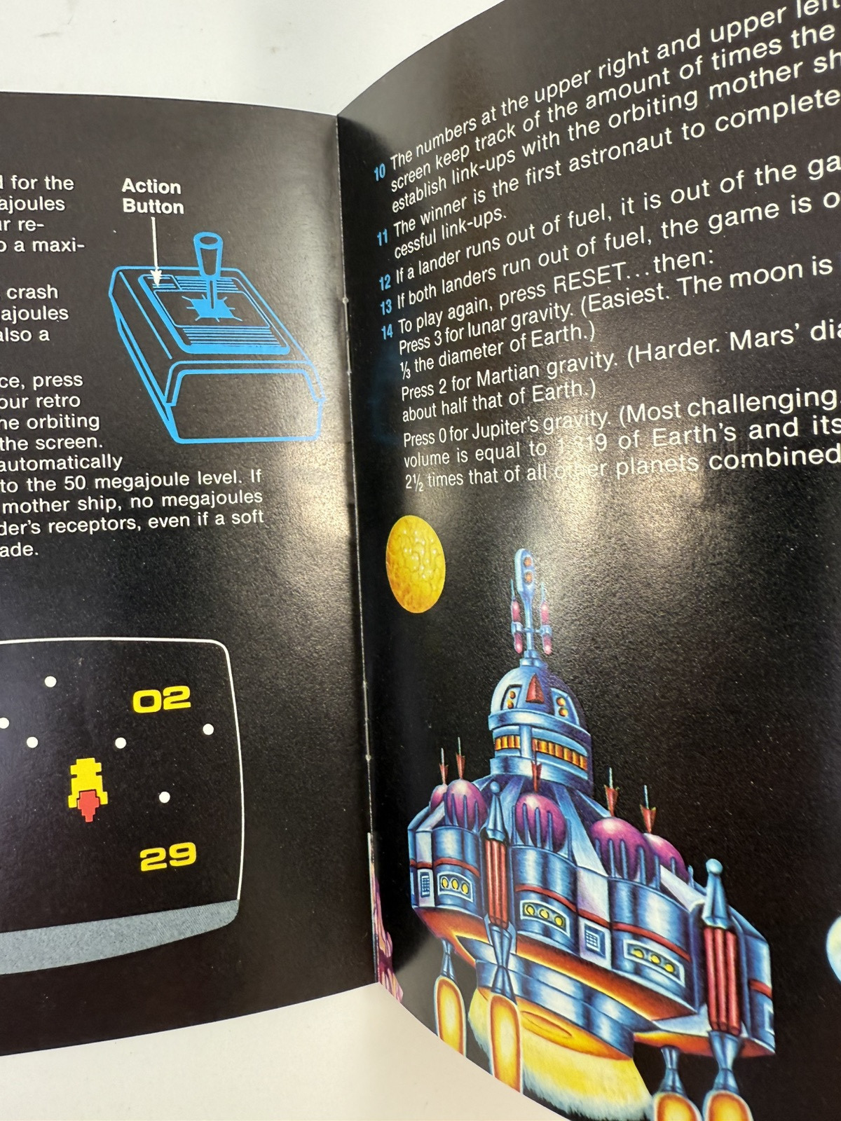 Out of This World/Helicopter Rescue (Odyssey 2/Videopac, 1979) Game Box Manual