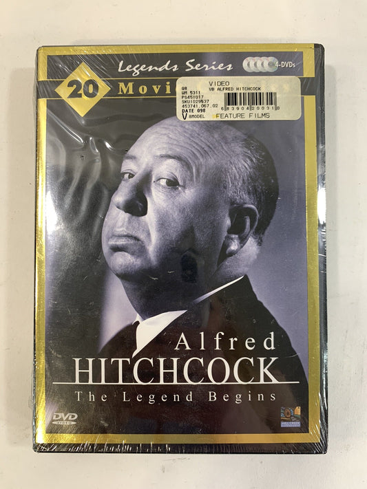 Alfred Hitchcock: The Legend Begins - 20 Film Set (DVD, 2007, 4-Disc Set) New