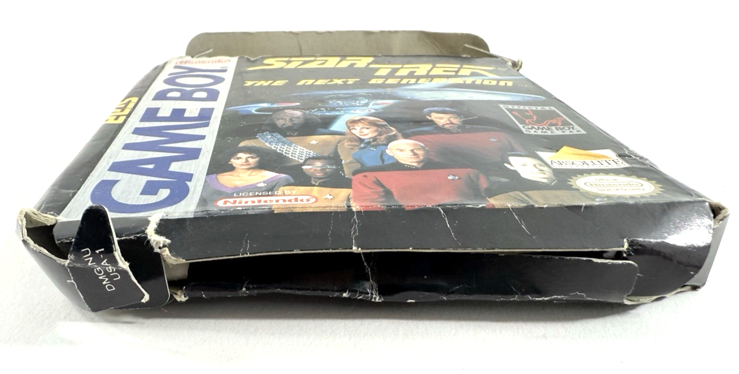 Star Trek: The Next Generation (Nintendo GameBoy, 1993) Game Box Manual Inserts